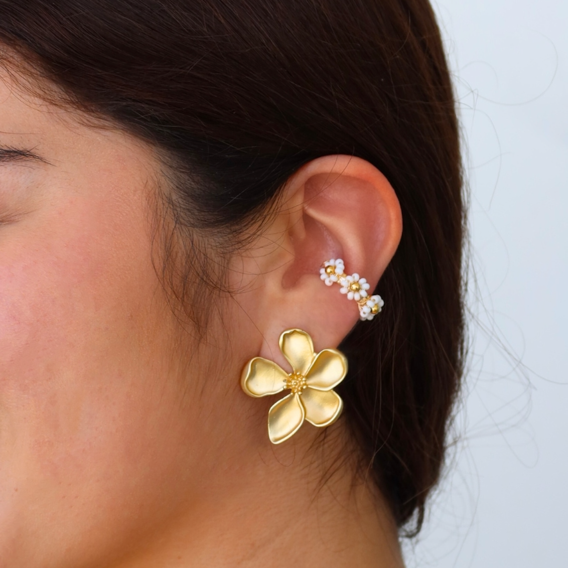 Handmade_gold-filled_earcuff_with_semiprecious_beads