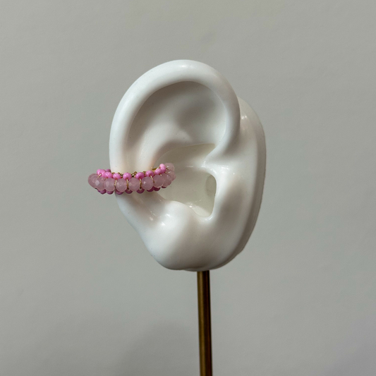 Handmade_gold-filled_earcuff_with_semiprecious_beads
