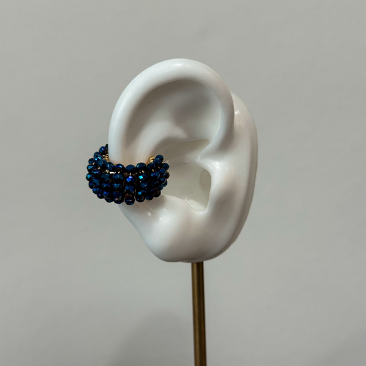 Handmade_gold-filled_earcuff_with_semiprecious_beads