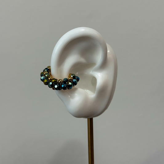 Handmade_gold-filled_earcuff_with_semiprecious_beads