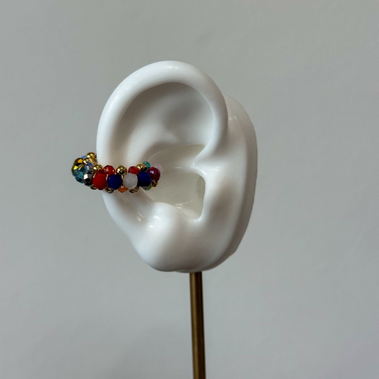Handmade_gold-filled_earcuff_with_semiprecious_beads
